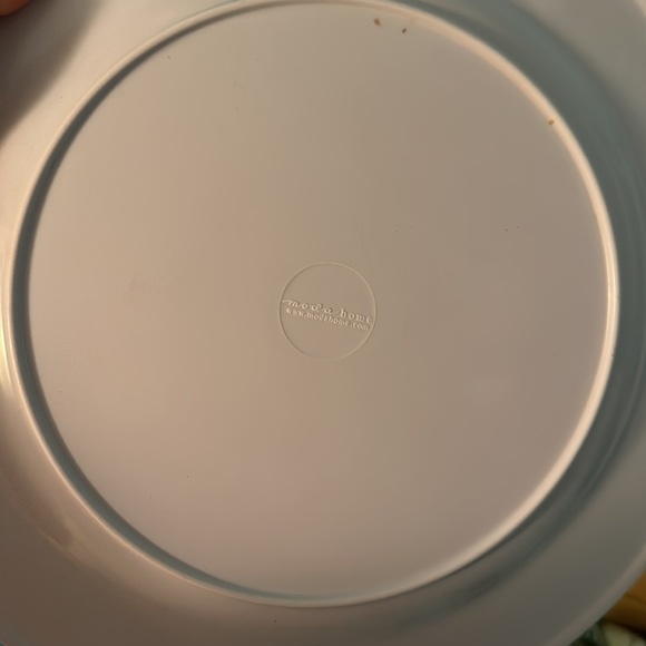 12 inch moda home melamin plates total 6 - Picture 2 of 2